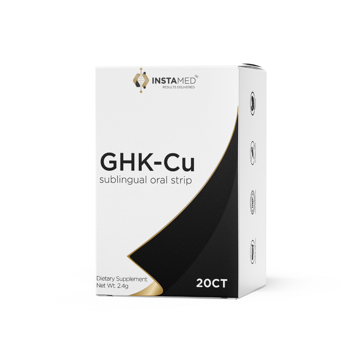InstaMed GHK-Cu - Sublingual Oral Strips - 20ct product image