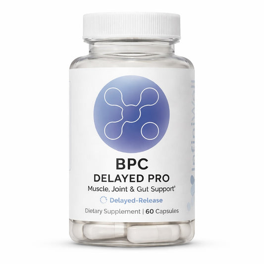 Infiniwell BPC-157 Delayed Pro 500mcg (Delayed Release) - 60 Capsules product image