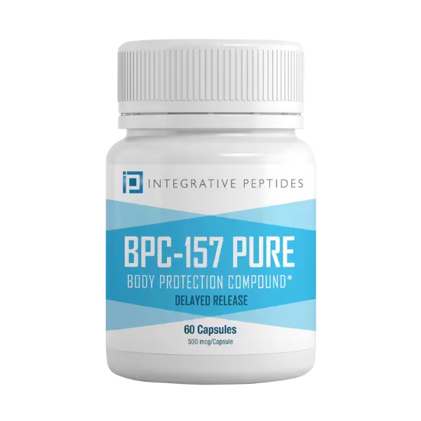 Integrative Peptides BPC-157 Pure 500mcg (Delayed) - 60 capsules product image