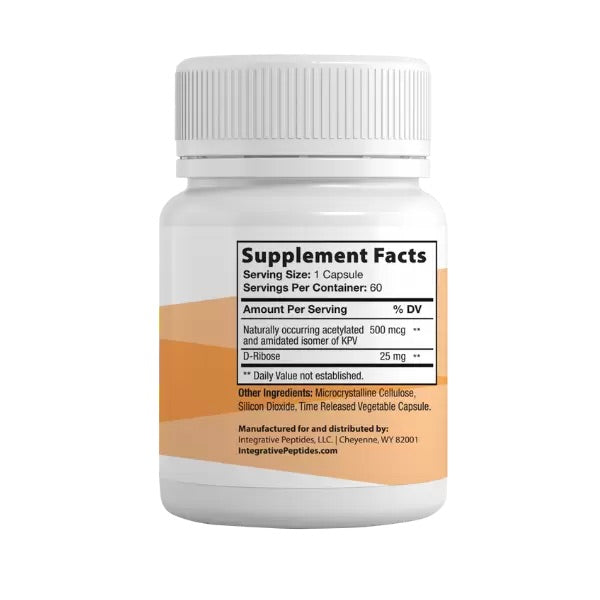 Integrative Peptides KPV 500mcg - 60 Capsules product details 2