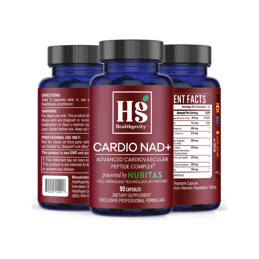Healthgevity Cardio NAD+ - 90 capsules product details 3